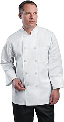  Chef Works Unisex Le Mans Chefs Jacket White 