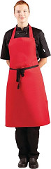  Whites Bib Apron Red 