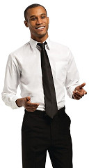  Chef Works Unisex Long Sleeve Shirt White 