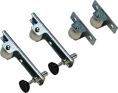  Polar Complete Castor Set (4 castors & 2 feet) for GH268-9 GH506-7 GJ447 GJ448 GJ449 
