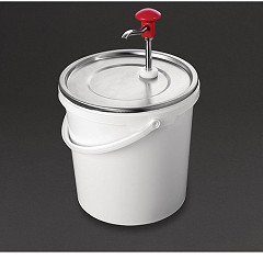  Schneider 10 Litre Pump Sauce Dispenser 