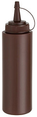  Vogue Brown Squeeze Sauce Bottle 8oz 