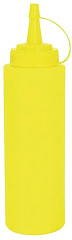  Vogue Yellow Squeeze Sauce Bottle 12oz 