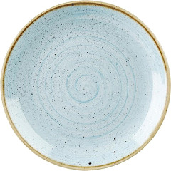  Churchill Stonecast Round Coupe Plate Duck Egg Blue 260mm (Pack of 12) 