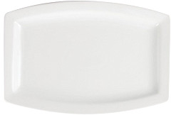  Olympia Whiteware Rectangular Plates 320mm (Pack of 6) 