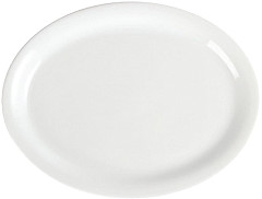  Olympia Whiteware Oval Platters 295mm (Pack of 6) 