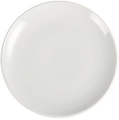  Olympia Whiteware Coupe Plates 230mm (Pack of 12) 