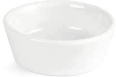  Olympia Whiteware Sloping Edge Bowls 50mm (Pack of 12) 