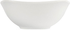  Olympia Whiteware Rounded Square Bowls 180mm (Pack of 12) 