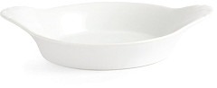  Olympia Whiteware Round Eared Dishes 220mm (Pack of 6) 