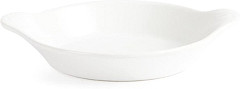  Olympia Whiteware Round Eared Dishes 170 x 140mm (Pack of 6) 