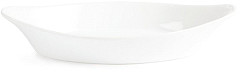  Olympia Whiteware Oval Eared Dishes 262mm (Pack of 6) 