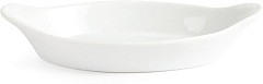  Olympia Whiteware Oval Eared Dishes 204mm (Pack of 6) 