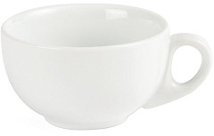  Olympia Whiteware Cappuccino Cups 284ml 10oz (Pack of 12) 
