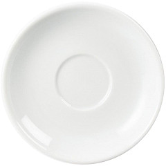  Olympia Whiteware Espresso Saucers (Pack of 12) 