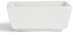  Olympia Mini Square Dishes 90ml 85mm (Pack of 12) 
