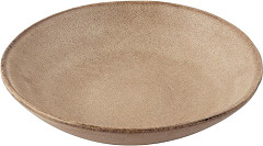  Olympia Build-a-Bowl Earth Flat Bowls 190mm (Pack of 6) 