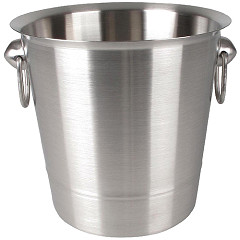  Olympia Brushed Stainless Steel Wine And Champagne Bucket 
