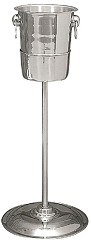  Olympia Brushed Stainless Steel Wine And Champagne Bucket Stand 