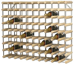  Gastronoble Wine Rack Wooden 90 Bottle 