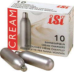  ISI Cream Whipper Bulbs (Pack of 10) 