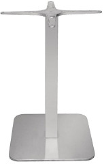  Bolero Square Stainless Steel Table Base 