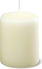 Bolsius Ivory Pillar Short 3inch Candle (Pack of 12) 