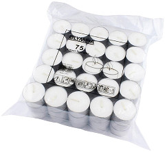  Olympia 8 Hour Tealights (Pack of 75) 