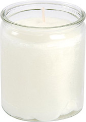  Bolsius Star Light Clear Glass Candle Jars (Pack of 8) 