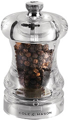  Cole & Mason Capstan Acrylic Pepper Mill 