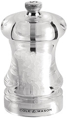  Cole & Mason Capstan Acrylic Salt Mill 