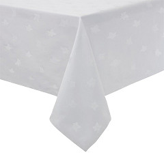  Mitre Luxury Luxor Tablecloth White 1350 x 2300mm 