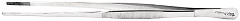  Gastronoble Stainless Steel Round Tip Tweezer Tongs 300mm 