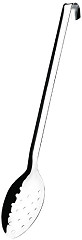  Vogue Long Perforated Spoon with Hook 16" 