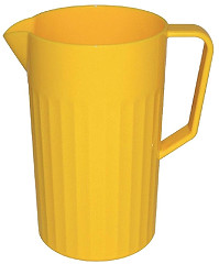  Kristallon Polycarbonate Jug Yellow 1.4Ltr 