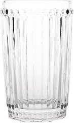  Olympia Baroque Glass Tumblers 395ml (Pack of 6) 