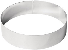  De Buyer Stainless Steel Mousse Ring 240 x 60mm 