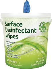  EcoTech Disinfectant Surface Wipes Bucket (500 Pack) 