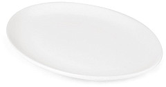  Athena Hotelware Oval Coupe Plates 254 x 197 mm (Pack of 12) 