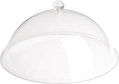  Olympia Kristallon Polycarbonate Domed Cover Clear 315(&Oslash;) x 125(H)mm 