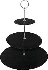  Olympia 3 Tier Slate Afternoon Tea Stand 