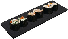  Olympia Smooth Edged Slate Platters 280 x 100mm (Pack of 2) 