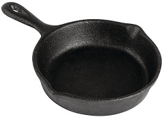  Olympia Mini Cast Iron Round Pan 115mm 