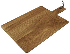  Olympia Oak Wood Handled Wooden Board Large 350mm 
