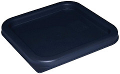  Vogue Square Food Storage Container Lid Blue Small 