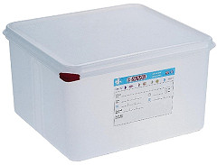  Araven Polypropylene 2/3 Gastronorm Food Storage Container 19Ltr (Pack of 4) 