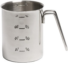  Gastronoble Graduated Stainless Steel Measuring Jug 1Ltr 