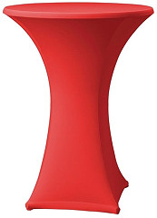  Gastronoble Samba Stretch table cover red D1 