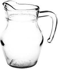 Olympia Glass Jug 0.5Ltr (Pack of 6) 