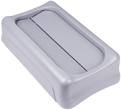  Rubbermaid General Purpose Swing Lid Grey 